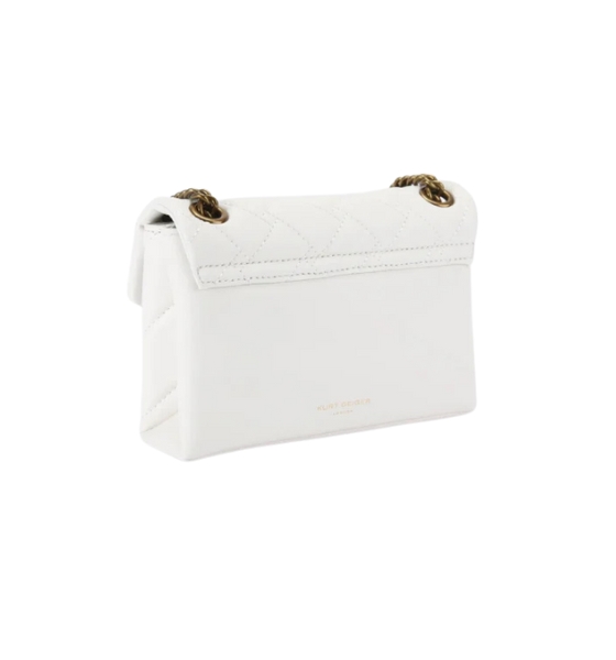 Leather White Mini Kensington