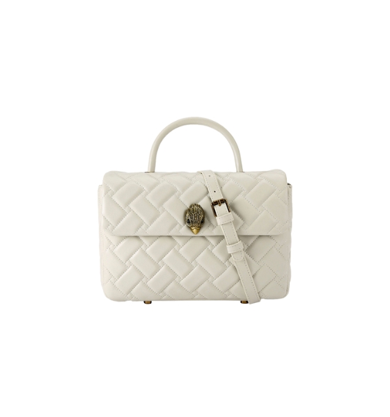 Leather Bone Handle Kensington Bag