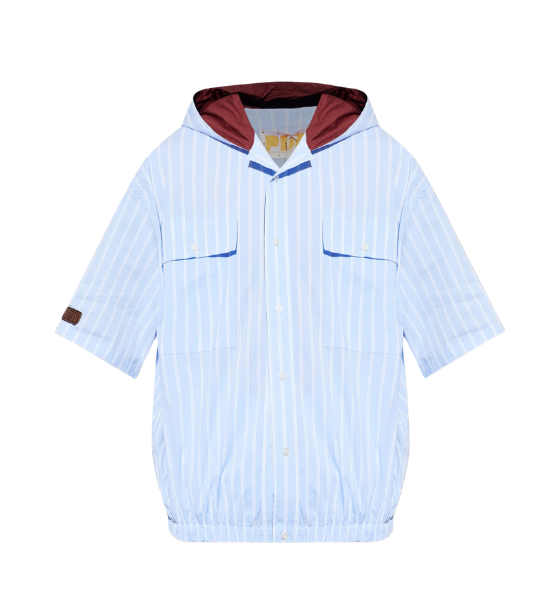 Light Blue Raf Hoodie Shirt