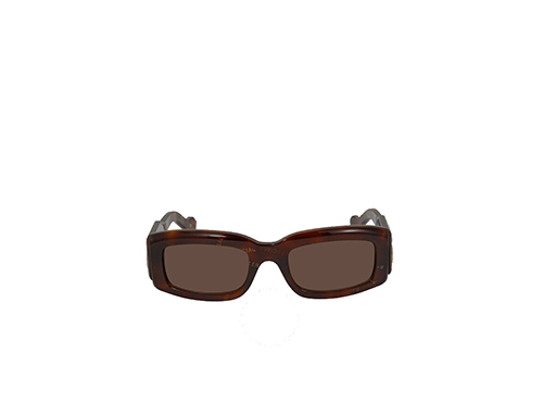 BB Brown Rectangular Sunglasses