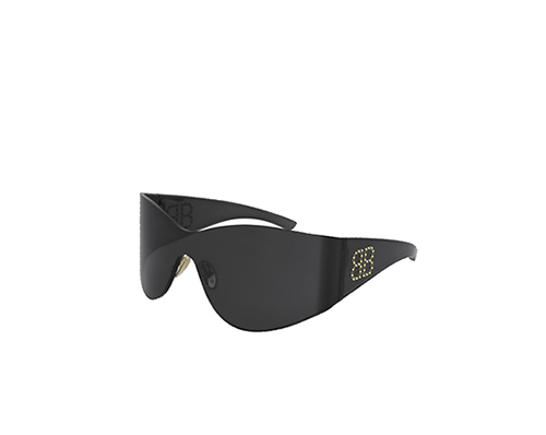 BB Black Mask Sunglasses