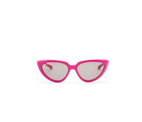 Cat-eye Acetate Fuchsia Sunglasses