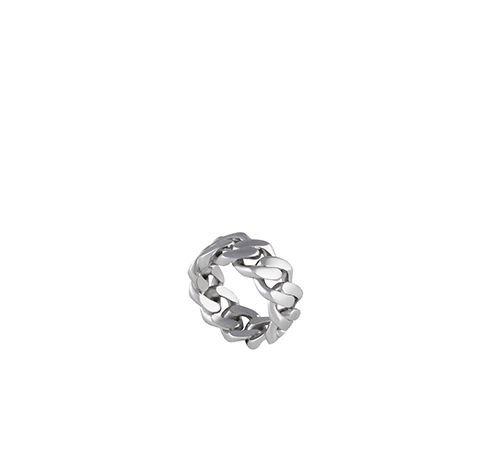 Cuban Silver Ring