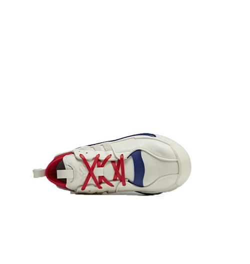 Y-3 White Red Navy Blue Rivalry