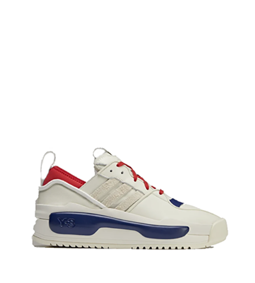 Y-3 White Red Navy Blue Rivalry
