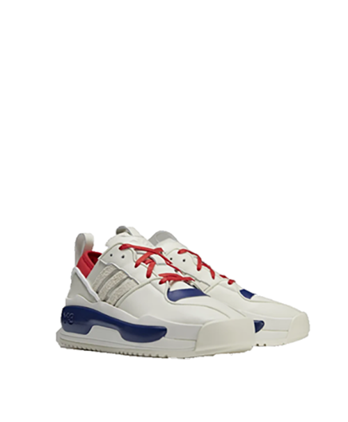 Y-3 White Red Navy Blue Rivalry