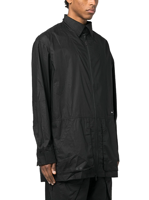 Black Ripstop Overshirt