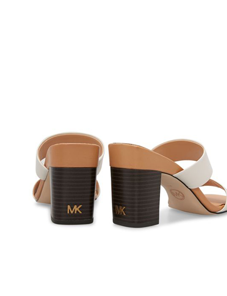 MICHAEL MICHAEL KORS LIGHT CREAM GLENDA SLIDE