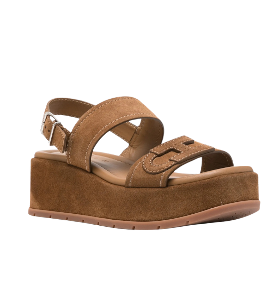 Brown Suede Leather Sandals