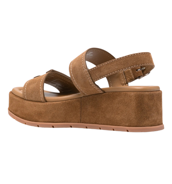 Brown Suede Leather Sandals