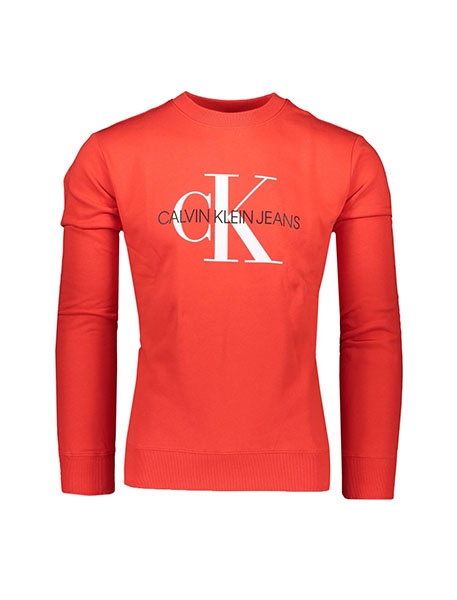 CALVIN KLEIN JEANS MONOGRAM REG CREWNECK