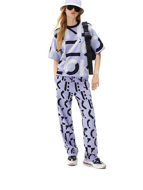 Kenzo Sport Lavender Monogram Jumper
