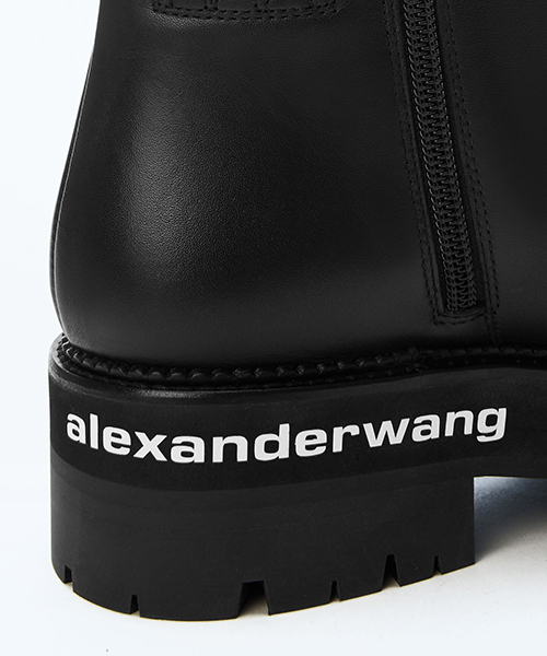 Sanford Riding Black Leather Boot Calf