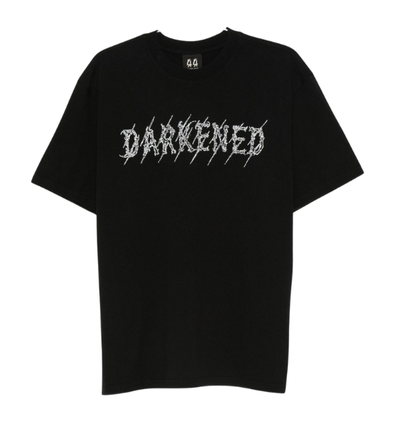 Black/Red/White Darkened Type Tee