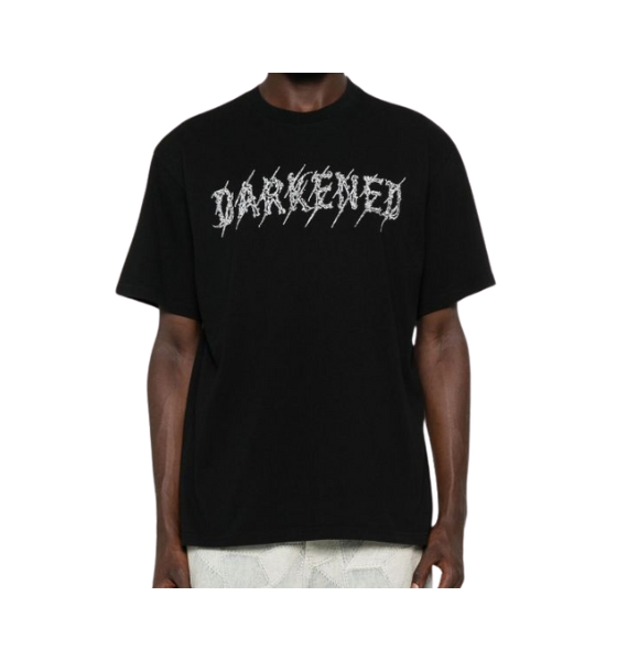 Black/Red/White Darkened Type Tee