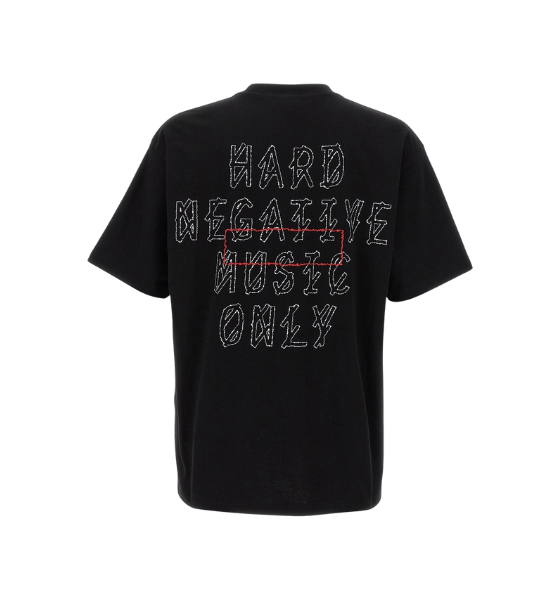 Black/White/Red Plus Minus Tee
