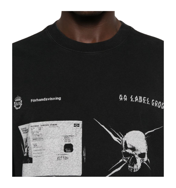 Black Commission Dirty Tee