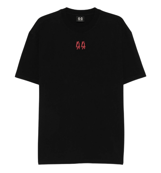 Black/Red Drip Tee