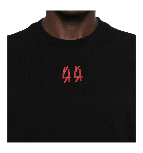 Black/Red Drip Tee