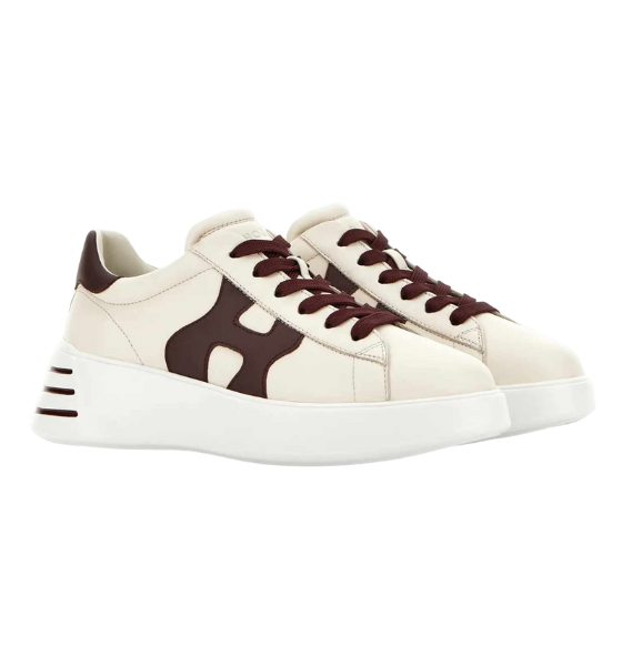 Cream/Cherry Rebel H564 Allacciato H