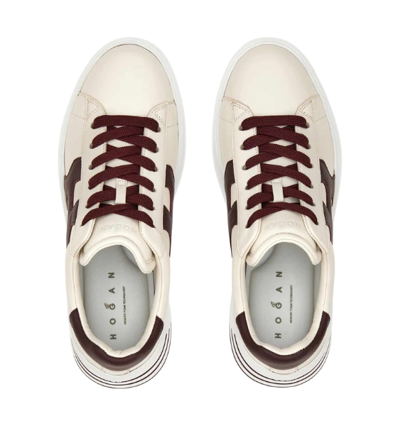 Cream/Cherry Rebel H564 Allacciato H