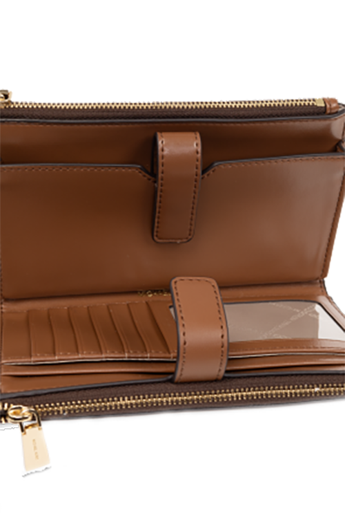 Jet Set Brown Luggage Wallet