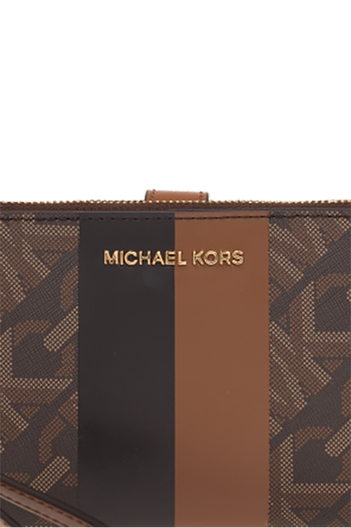 Jet Set Brown Luggage Wallet