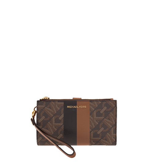 Jet Set Brown Luggage Wallet