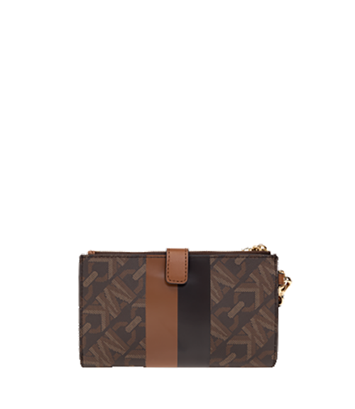 Jet Set Brown Luggage Wallet