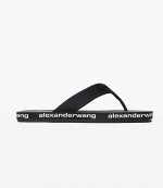 Aw Black Nylon Flip Flop