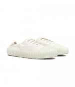 White Leather Logo Sneaker