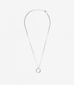 Logo Ring Pendant Necklace