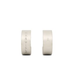 Logo Silver Earrings