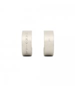 Logo Silver Earrings