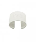 White Leather Bracelet