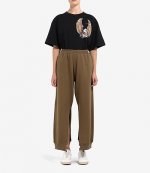Slit Khaki Sweatpants