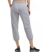 Rhinestone Logo Grey Pants