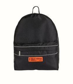 Black Nylon Backpack