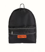 Black Nylon Backpack
