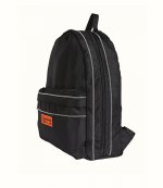 Black Nylon Backpack