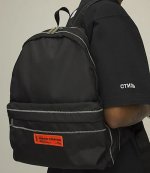 Black Nylon Backpack