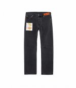 Slim Grey Acidwash Denim Pants