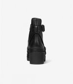 Corey Black Leather Ankle Boot