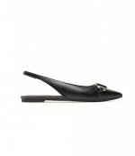 Izzy Black Leather Flex Sling