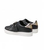 Kanne Black Leather Sneaker