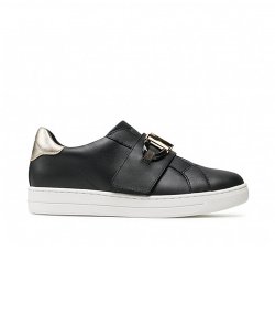 Kanne Black Leather Sneaker