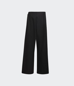 Classic Refined Wool Black Stretch Formal Pants