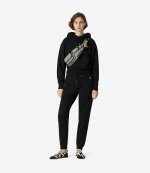 Tiger Crest Black Joggers