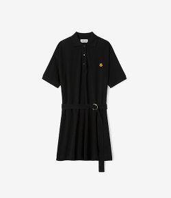 Tiger Crest Polo Black Dress