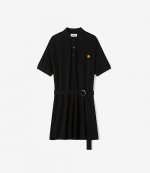 Tiger Crest Polo Black Dress